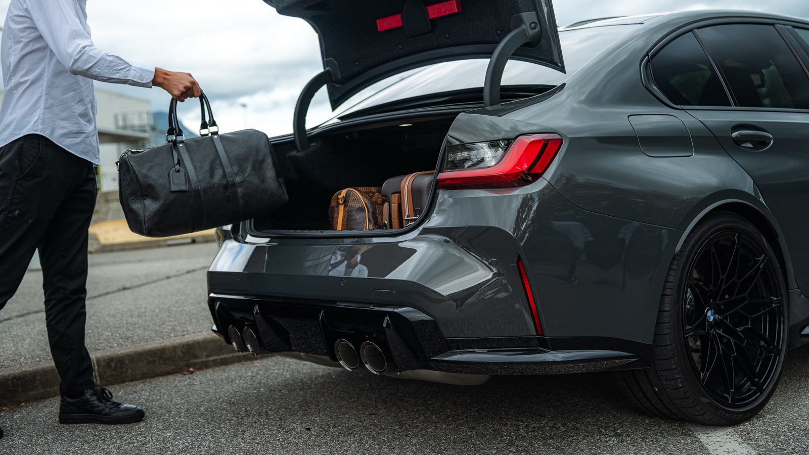 BMW M3 louée sur Corsiva